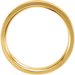 Grooved Comfort-Fit Half Round Band