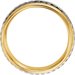 Milgrain Twisted Comfort-Fit Half Round Band