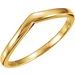 Solitaire Split-Shank Engagement Ring or Band