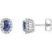 Halo-Style Earrings