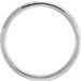 Comfort-Fit Half Round Band with Hammer Finish
