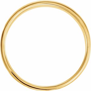 Flat Band with Hammer Finish