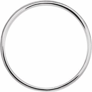 Flat Band with Hammer Finish