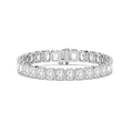 29 ctw Emerald LGD Bezel Set Tennis Bracelet  - 7 Inches - Signature Collection