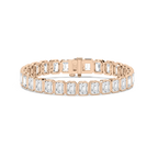 29 ctw Emerald LGD Bezel Set Tennis Bracelet  - 7 Inches - Signature Collection