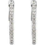 Inside-Outside Hoop Earrings