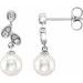 Accented Pearl Earrings