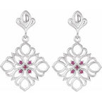 Accented Dangle Earrings