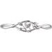 Accented Floral Cuff Bracelet