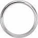 Milgrain Comfort-Fit Half Round Band