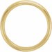 Milgrain Comfort-Fit Half Round Band