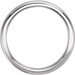Milgrain Comfort-Fit Half Round Band