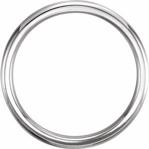 Milgrain Comfort-Fit Half Round Band