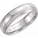 Milgrain Comfort-Fit Half Round Band