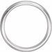 Milgrain Comfort-Fit Half Round Band