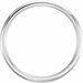 Milgrain Comfort-Fit Half Round Band