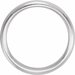 Milgrain Comfort-Fit Half Round Band