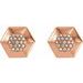 Geometric Cluster Earrings
