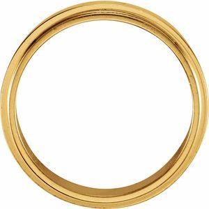 Stepped-Edge Flat Band