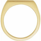 Rectangle Signet Ring