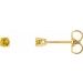 Round 4-Prong Lightweight Stud Earrings