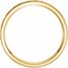 Milgrain Edge Comfort-Fit Flat Band with Hammer Finish