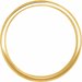 Milgrain Edge Comfort-Fit Flat Band with Satin Finish