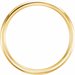 Milgrain Comfort-Fit Half Round Band