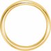 Milgrain Comfort-Fit Half Round Band