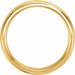 Milgrain Comfort-Fit Half Round Band