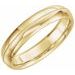 Milgrain Comfort-Fit Half Round Band
