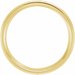 Double Milgrain Edge Comfort-Fit Half Round Band