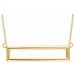 Rectangle Bar Necklace