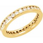 Channel-Set Eternity Band