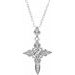 Accented Cross Necklace