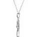 Accented Cross Necklace