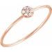 Petite Cluster Ring