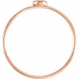 Petite Cluster Ring