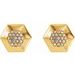 Geometric Cluster Earrings