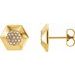 Geometric Cluster Earrings