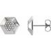 Geometric Cluster Earrings