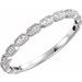Milgrain Stackable Ring
