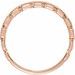 Milgrain Stackable Ring