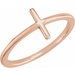 Sideways Cross Ring
