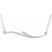 Curvilinear Bar Necklace