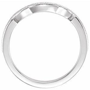 Halo-Style Vintage-Inspired Engagement Ring or Band