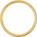 Milgrain Edge Comfort-Fit Flat Band with Satin Finish