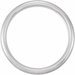 Milgrain Comfort-Fit Half Round Band