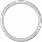 Milgrain Comfort-Fit Half Round Band