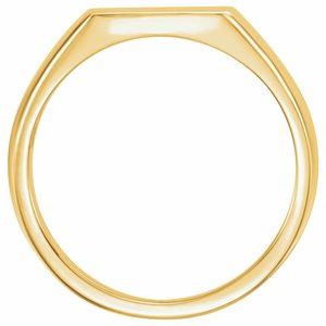 Rectangle Signet Ring